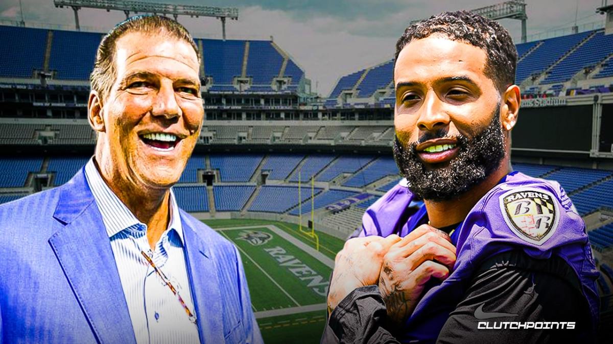 Steve Bisciotti, Odell Beckham Jr., Ravens