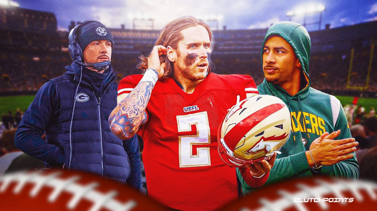 Packers Jordan Love QB Alex McGough USFL