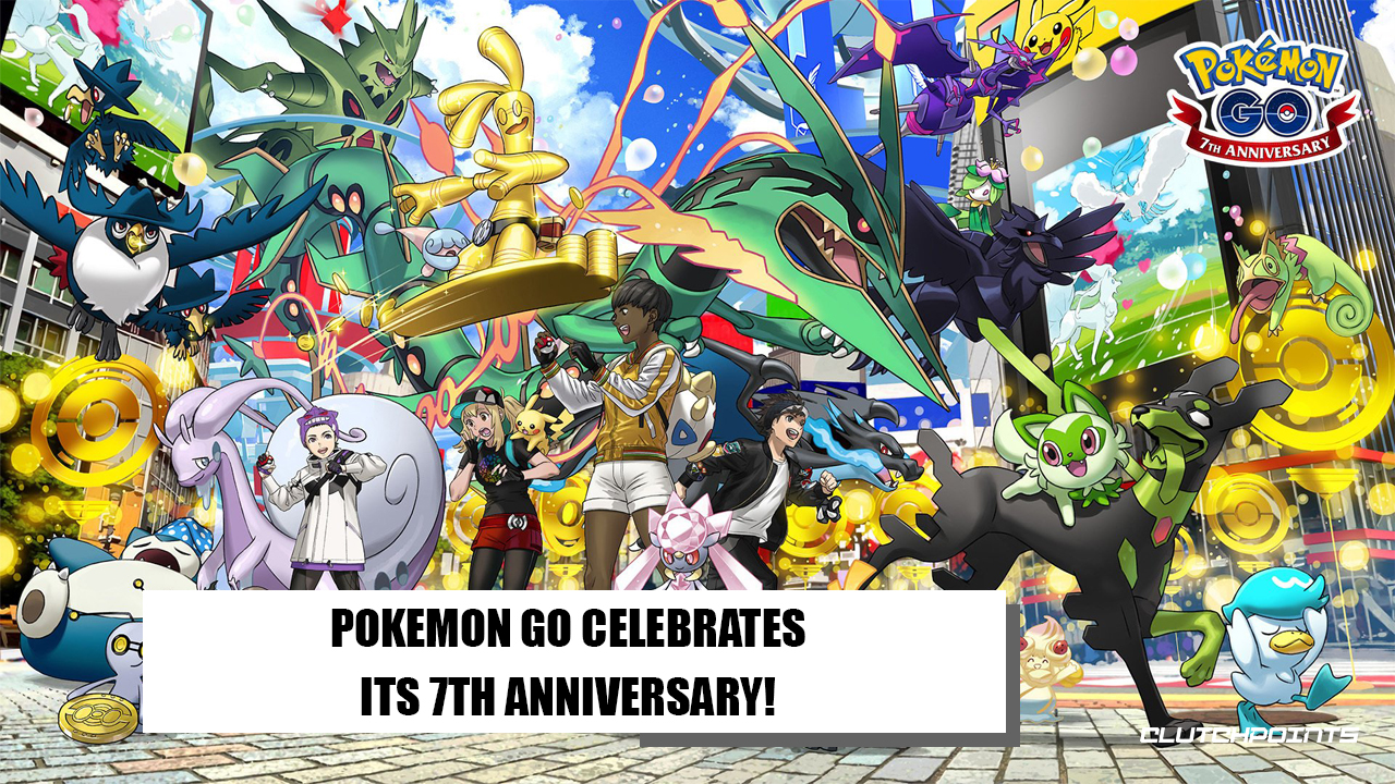 Pokémon GO is celebrating seven stellar years, and it's time to party!