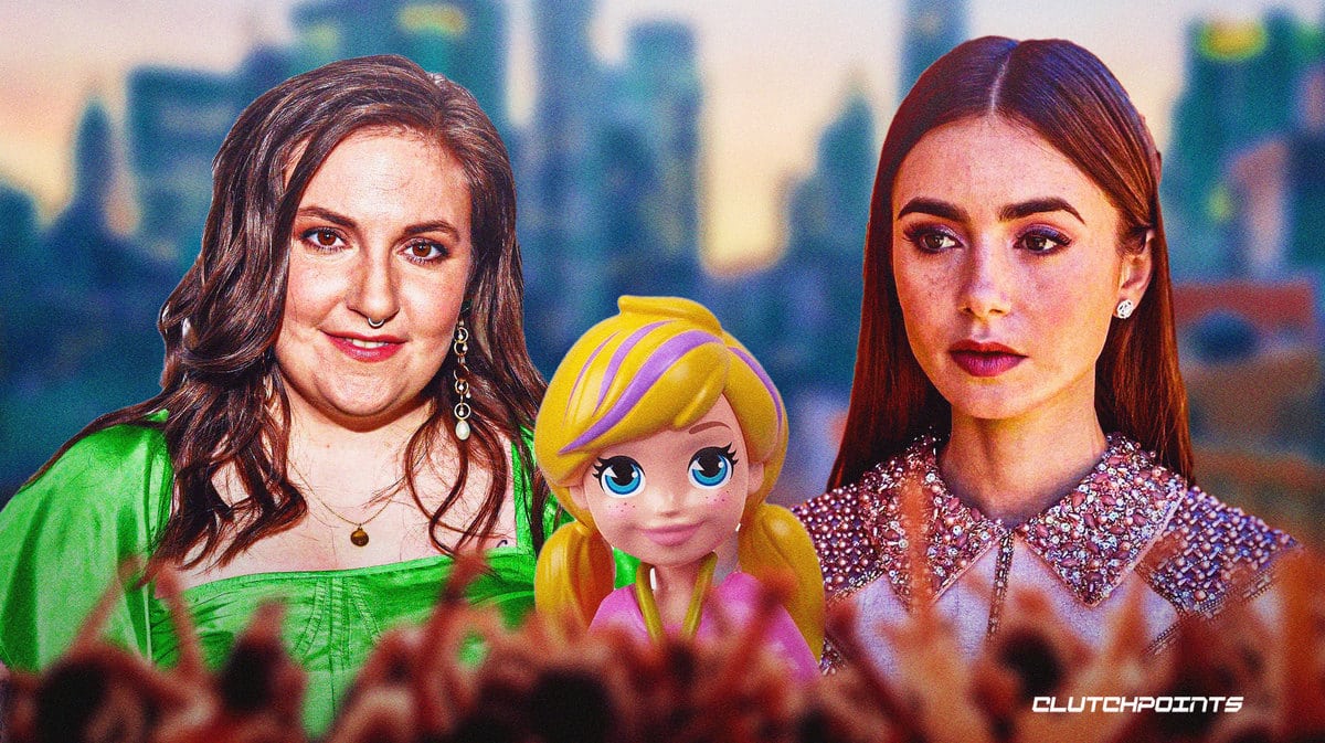 Lena Dunham, Lily Collins, Polly Pocket
