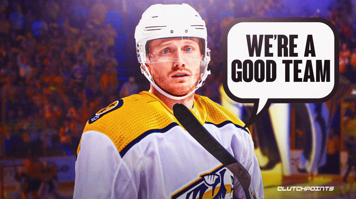 Predators' Gustav Nyquist believes team 'can be really good'