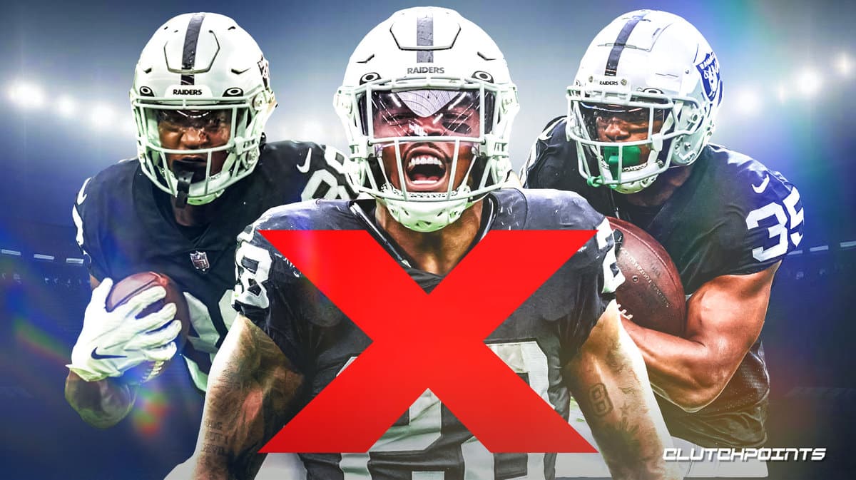 Raiders training camp, Josh Jacobs, Zamir White, Brittain Brown