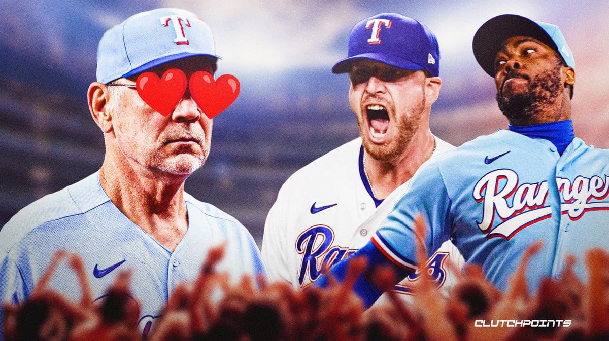 Rangers, Bruce Bochy, Aroldis Chapman, Will Smith