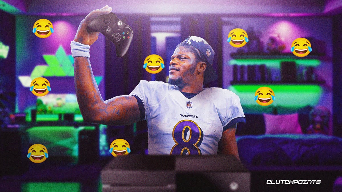 Ravens, Lamar Jackson, Madden 24, Lamar Jackson Madden 24, Lamar Jackson Ravens