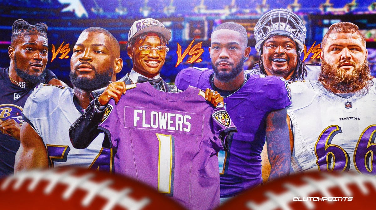 Ravens, NFL training camp, Zay Flowers