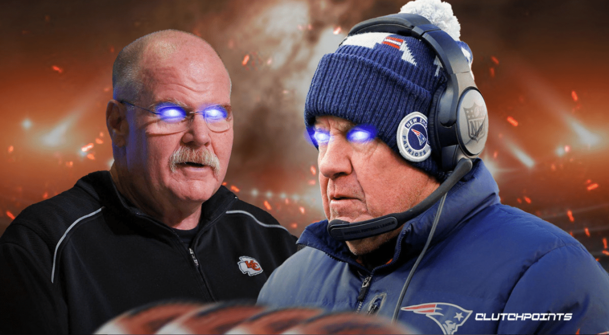 Andy Reid, Bill Belichick, New England Patriots, Kansas City Chiefs