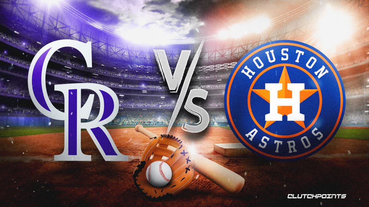 Rockies Astros Prediction, Odds, Pick, How To Watch