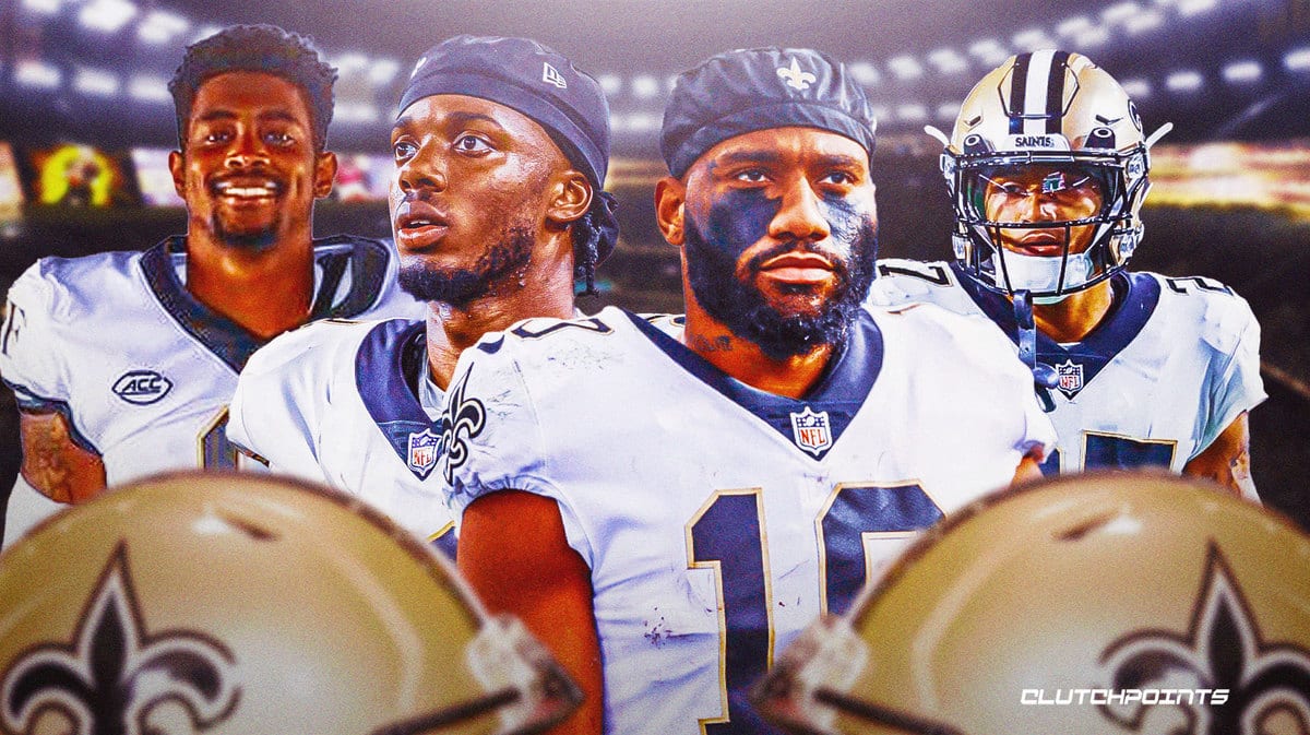 New Orleans Saints, Saints training camp, Saints roster, 2023 NFL roster, Tre'Quan Smith