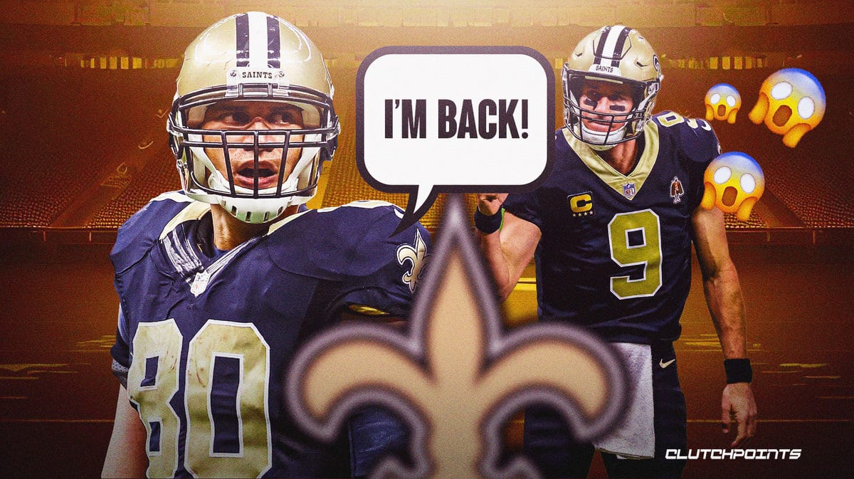 Saints: Jimmy Graham reveals Drew Brees' 'shocked' reaction to his