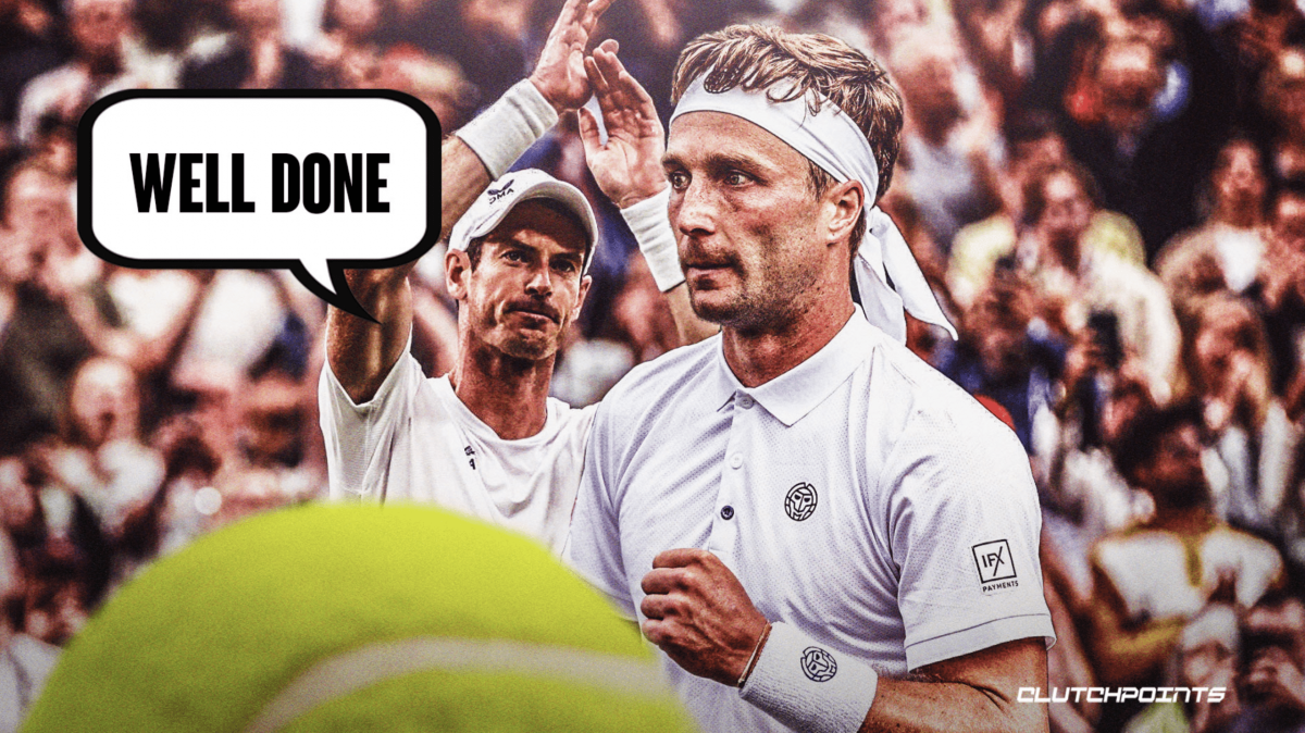 Liam Broady, Andy Murray, Wimbledon