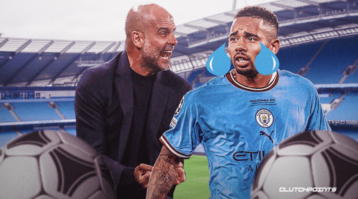 Pep Guardiola, Gabriel Jesus, Manchester City, Arsenal