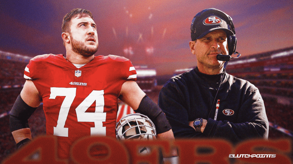 Joe Staley, Jim Harbaugh, San Francisco 49ers