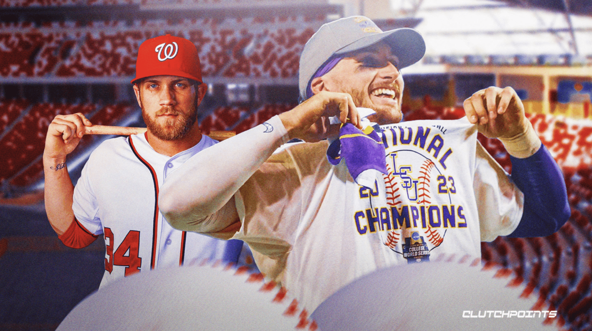 Dylan Crews, Bryce Harper, Washington Nationals