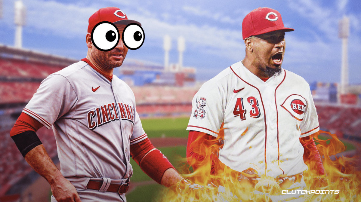 Joey Votto, Alexis Diaz, Cincinnati Reds