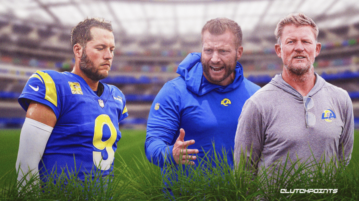 Matthew Stafford, Sean McVay, Les Snead