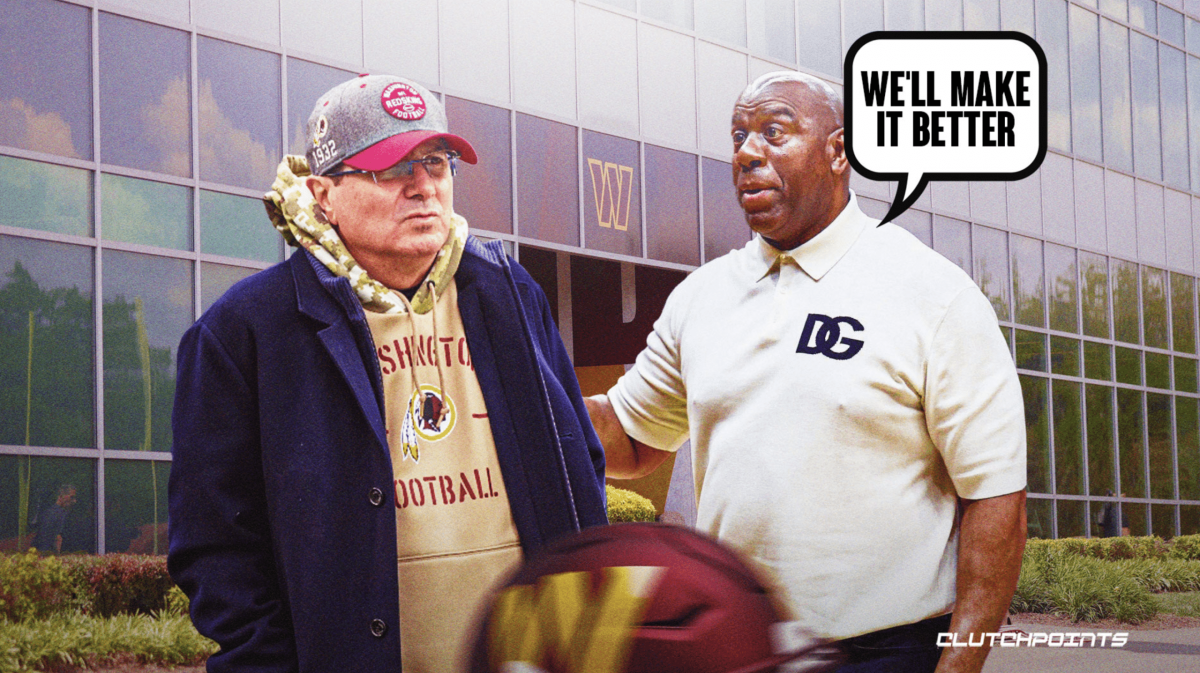 Magic Johnson, Dan Snyder, Washington Commanders