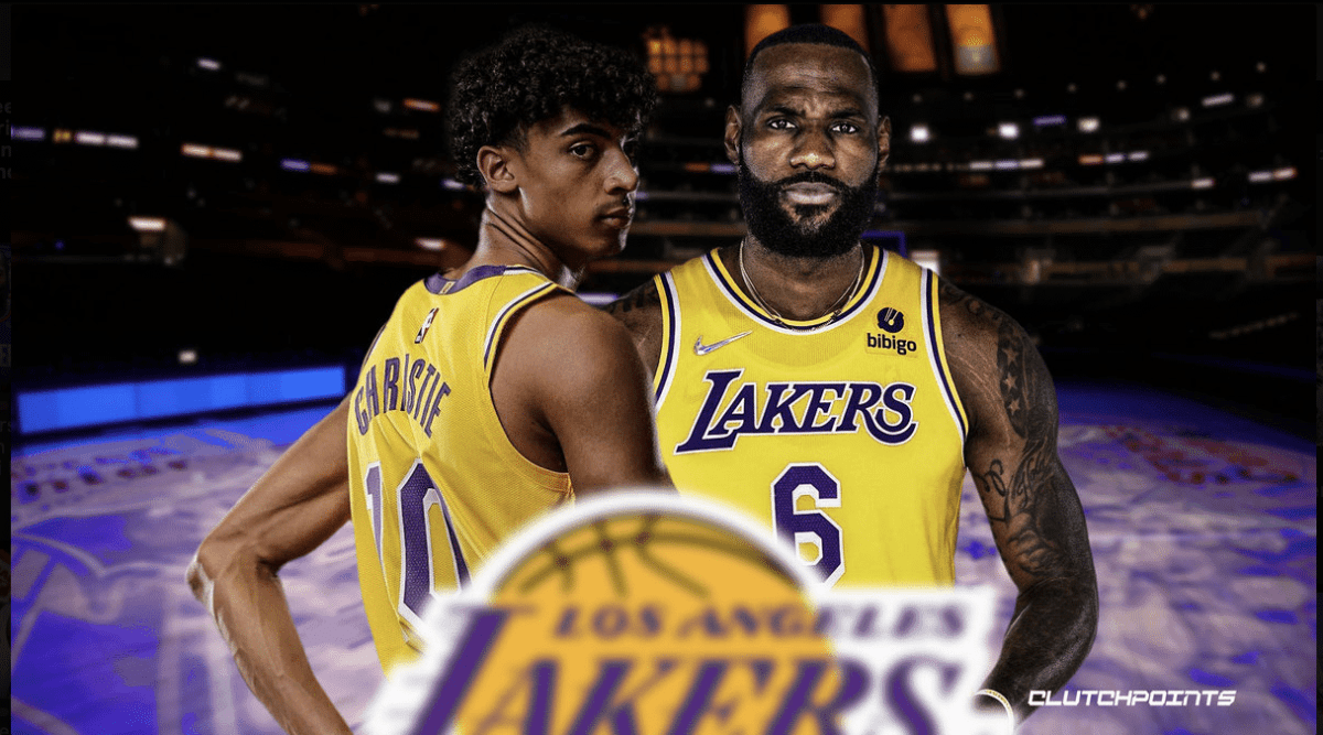 Los Angeles Lakers, Max Christie, LeBron James