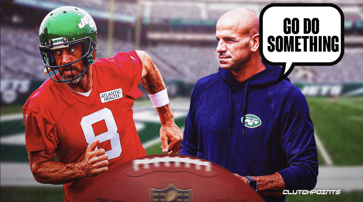 Robert Saleh, Aaron Rodgers, New York Jets