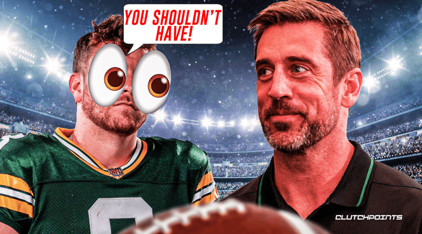 Packers' Sean Clifford gets classy housewarming gift from Aaron Rodgers