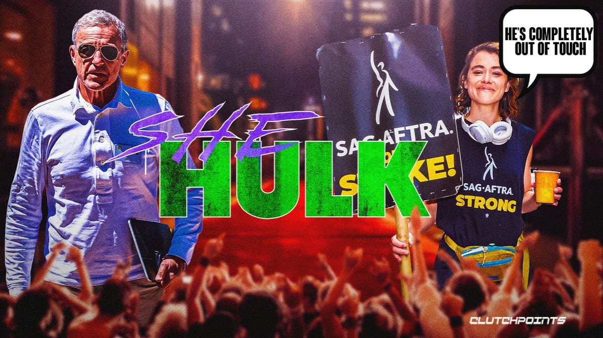 Bob Iger, She-Hulk, MCU, Tatiana Maslany, 'He's completely out of touch', SAG-AFTRA strike