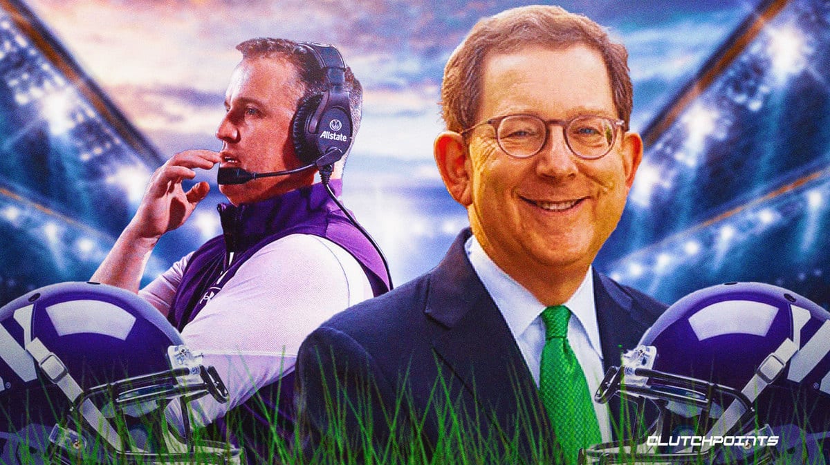 Pat Fitzgerald, Michael Schill, Northwestern Football