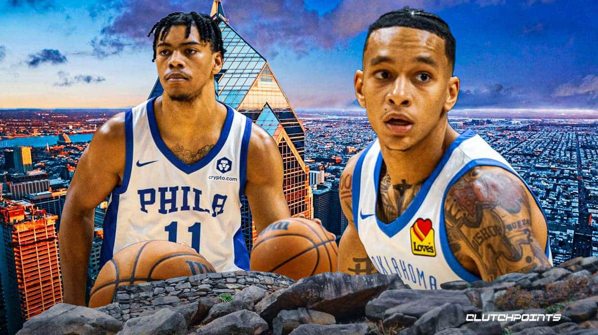 Catchy graphics entailed with 76ers jerseys