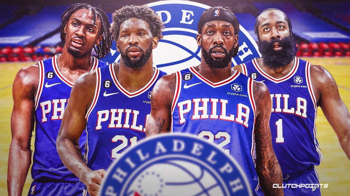 Sixers, Tyrese Maxey, Joel Embiid, Patrick Beverley, James Harden
