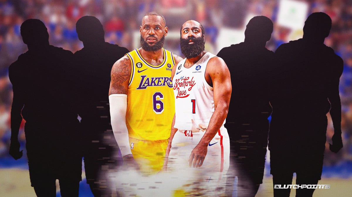 Philadelphia 76ers, James Harden, LeBron James, Los Angeles Lakers