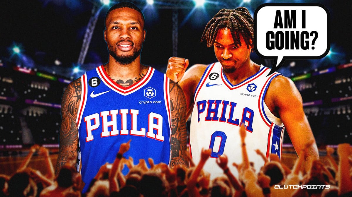 Sixers, Damian Lillard, Tyrese Maxey