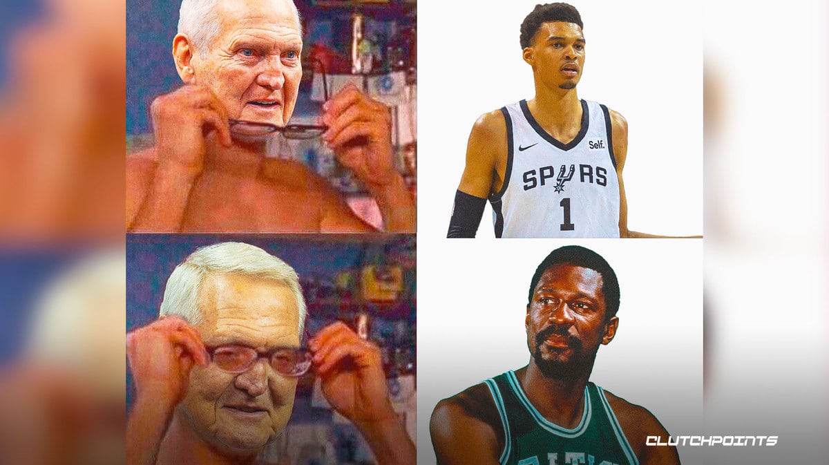 Victor Wembanyama, Bill Russell, Jerry West, San Antonio Spurs