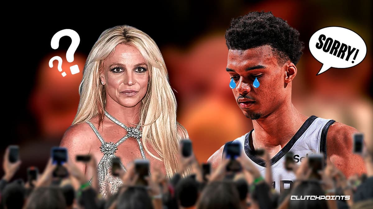 Britney Spears, Victor Wembanyama, San Antonio Spurs