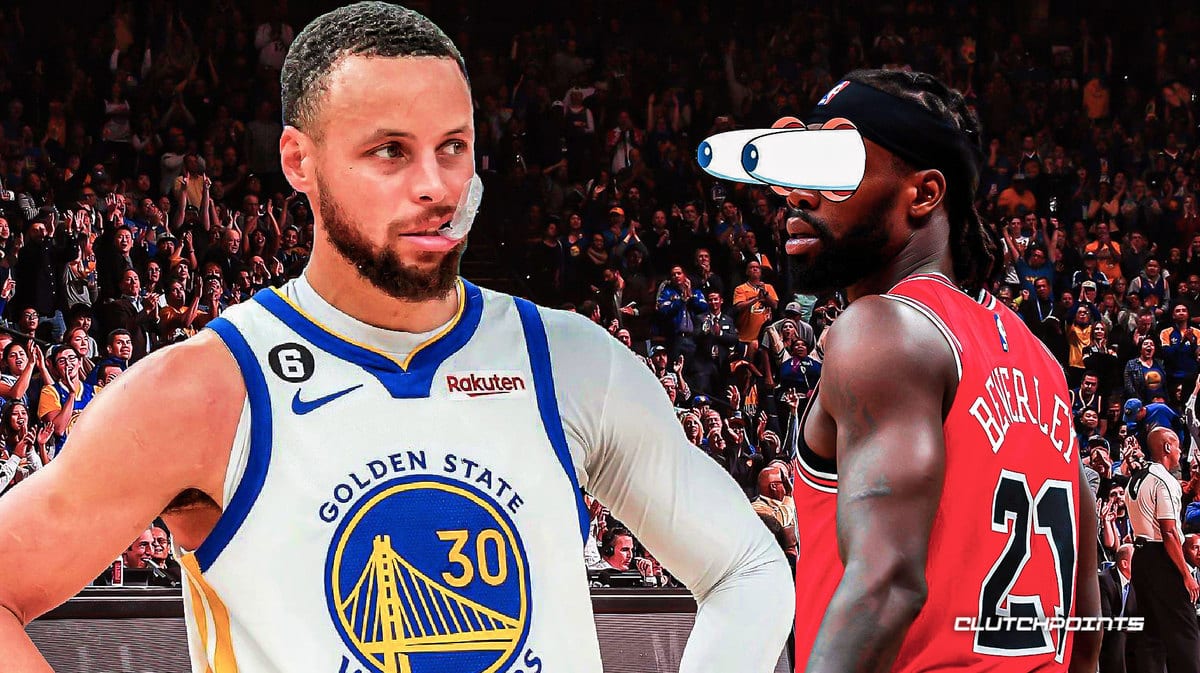 Steph Curry, Patrick Beverley, Warriors
