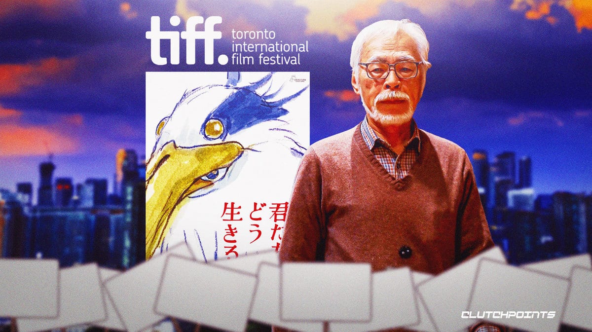 TIFF, The Boy and the Heron, Hayao Miyazaki, white picket signs