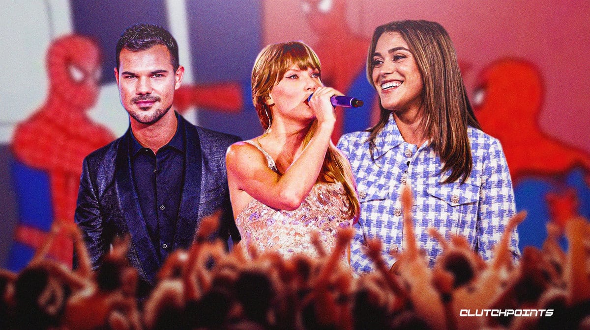 Taylor Swift, Taylor Lautner, Spider-Man