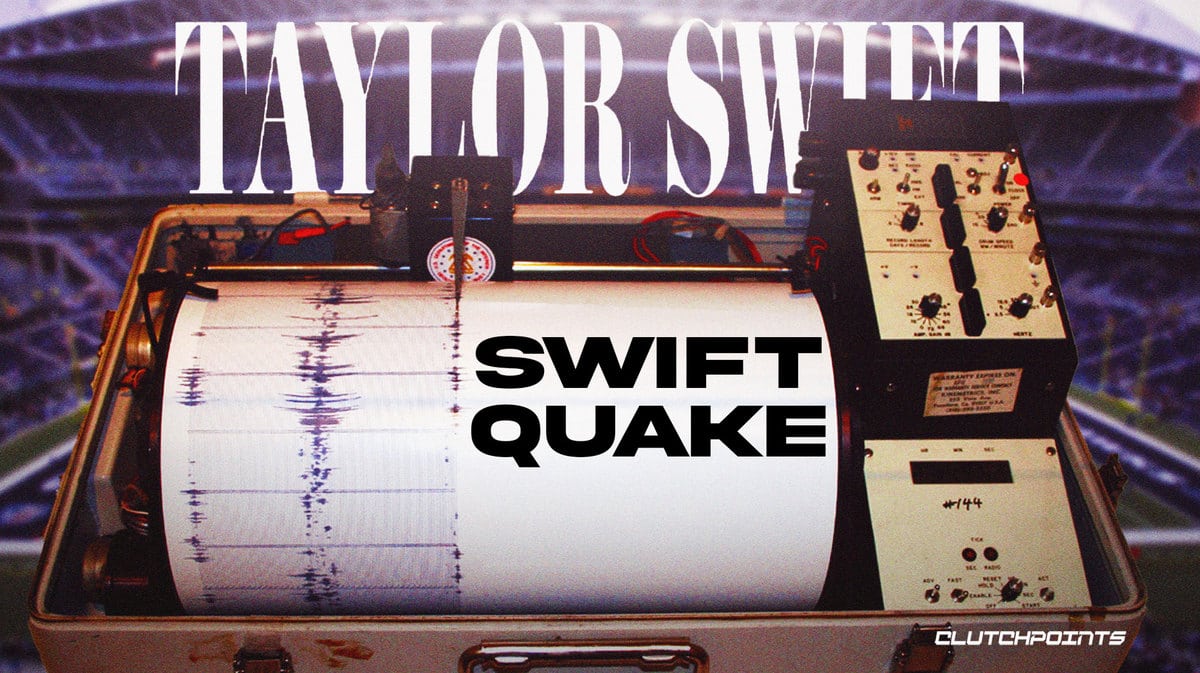 seismograph, 'Swift Quake', Taylor Swift, 'Eras' tour