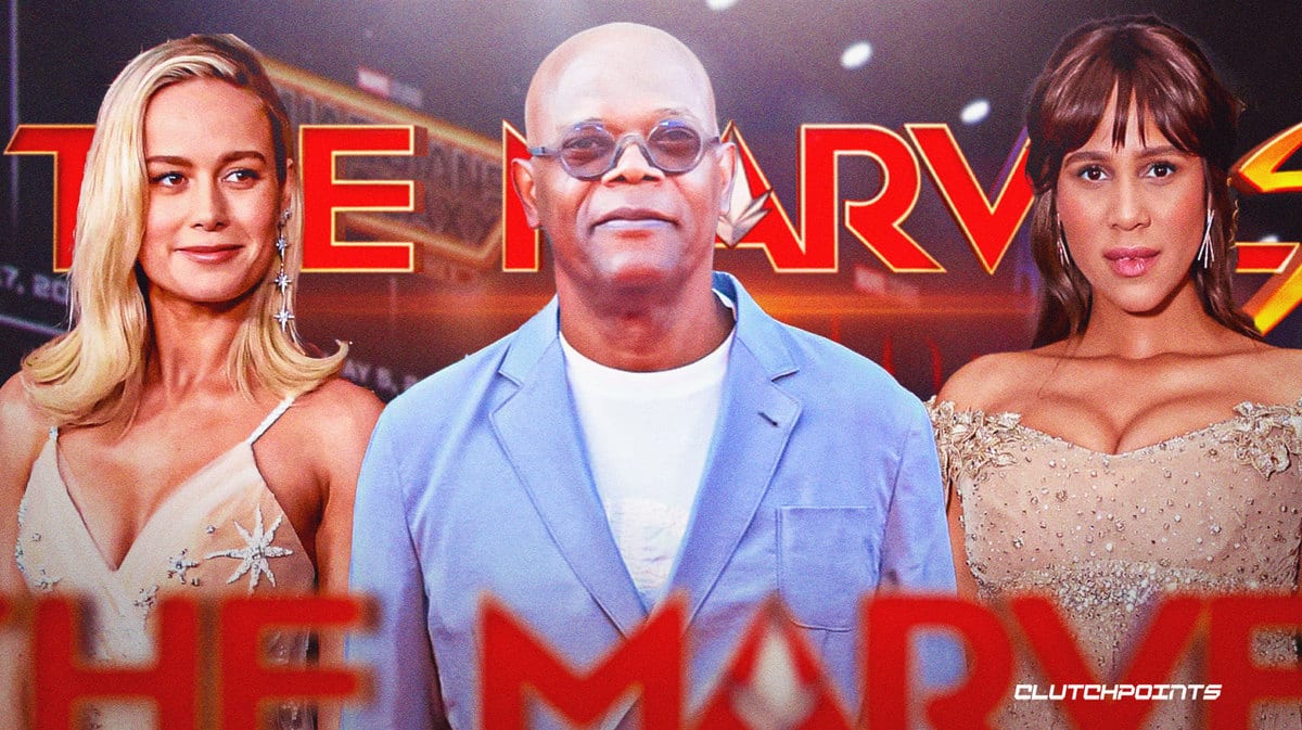 Brie Larson, Samuel L. Jackson, Zawe Ashton, The Marvels