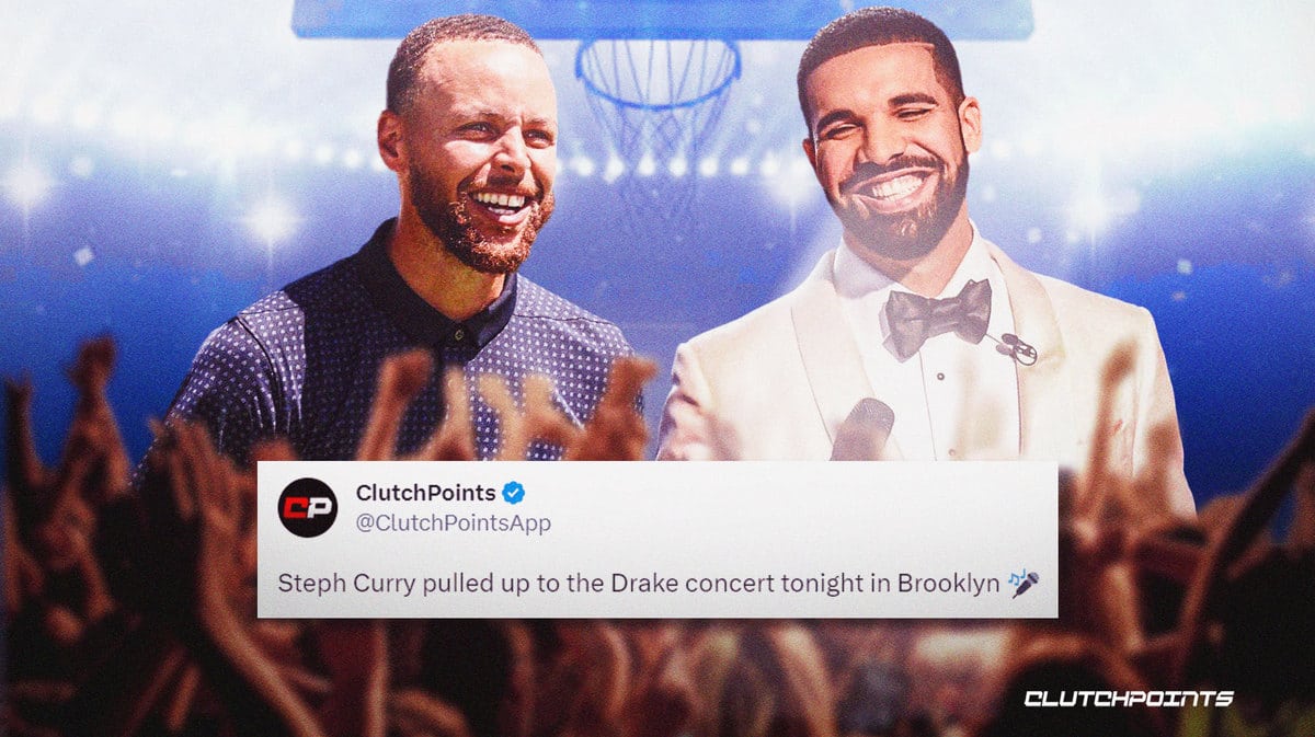 Warriors' Steph Curry gets shoutout from Drake at Brooklyn concert