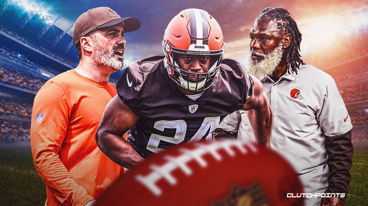 Browns Nick Chubb Snoop Mitchell RB coach