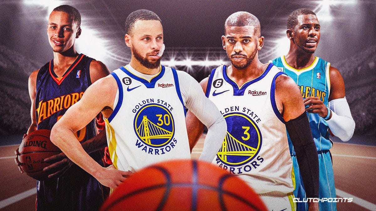 Steph Curry details fit with Chris Paul: “he connects a lot of