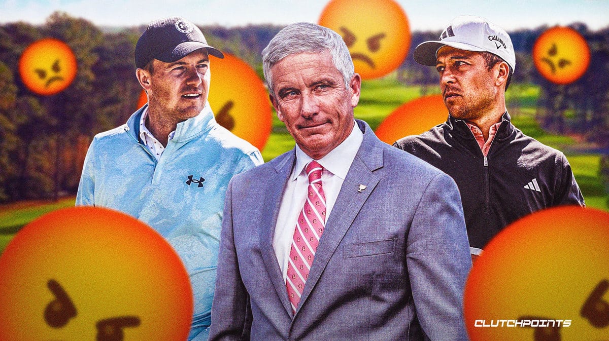 Jay Monahan Xander Schauffele, Jordan Spieth, PGA Tour, LIV Golf