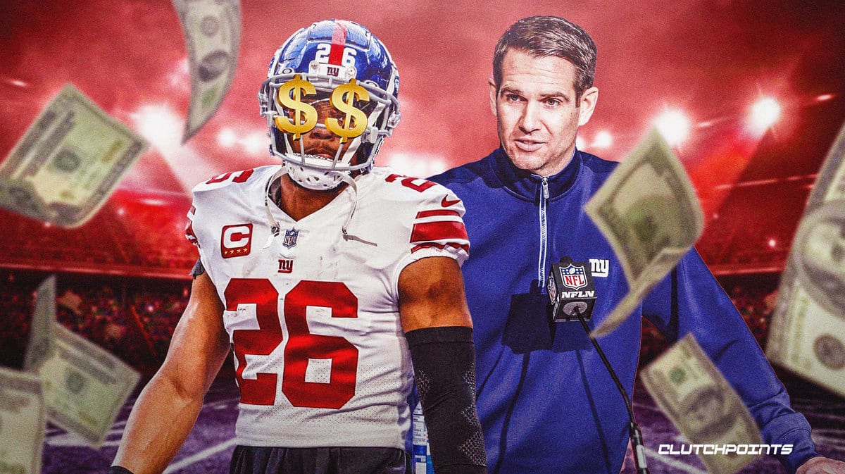 Saquon Barkley, Daniel Jones, Giants, Joe Schoen