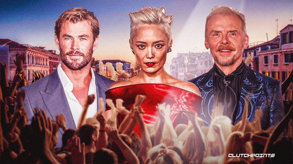 Chris Hemworth, Pom Klementieff, Simon Pegg, Venice