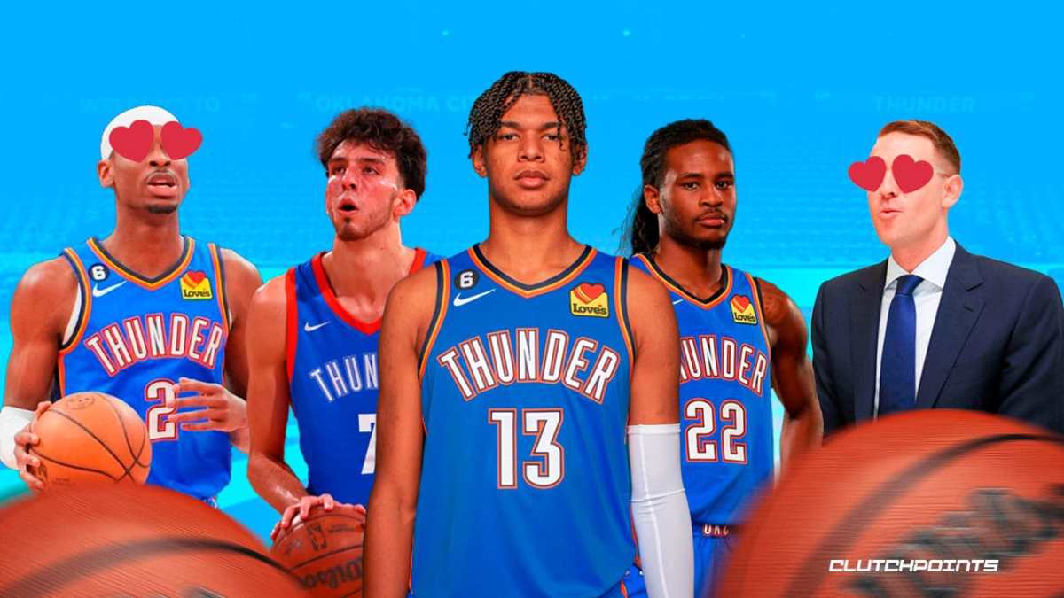 Thunder, 2023 NBA Summer League, Chet Holmgren, Ousmane Dieng, Cason Wallace, Shai Gilgeous-Alexander, Sam Presti