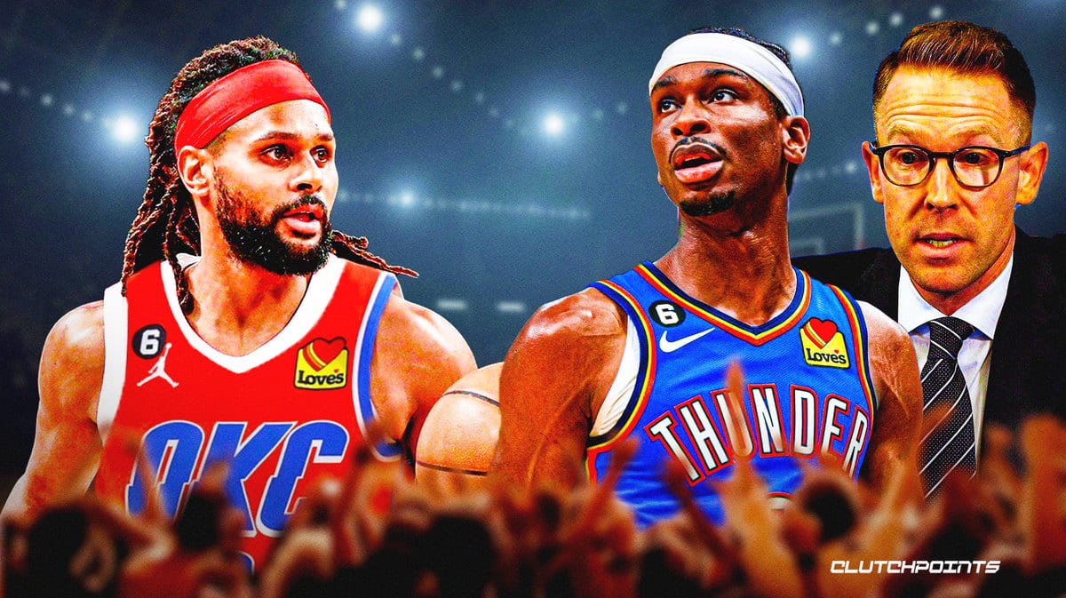 Patty Mills, Shai Gilgeous-Alexander, Sam Presti, Thunder