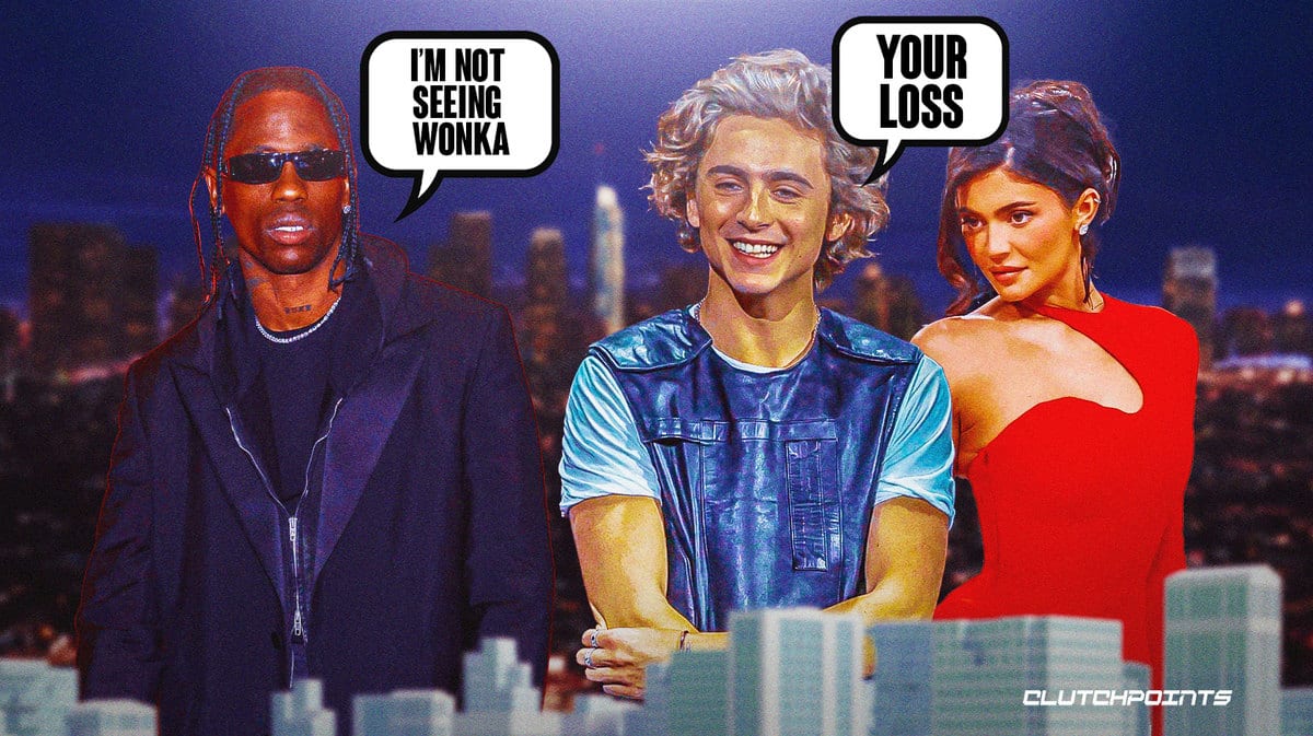 Travis Scott, Timothée Chalamet, Kylie Jenner