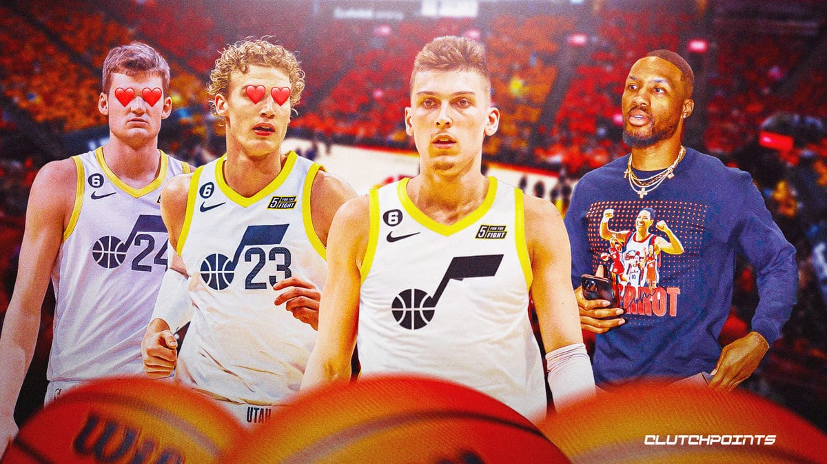 Tyler Herro, Jazz, trade, Blazers, Heat, Damian Lillard, Lauri Markkanen, Walker Kessler