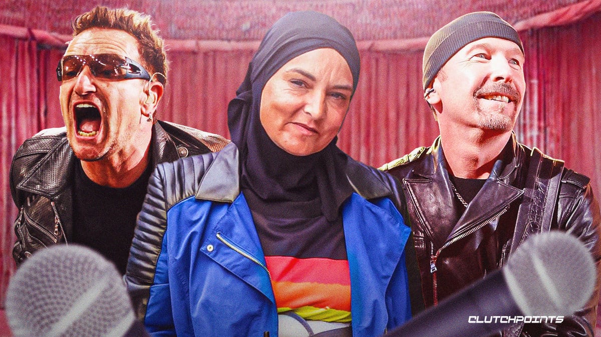 U2, Bono, Sinead O'Connor, The Edge