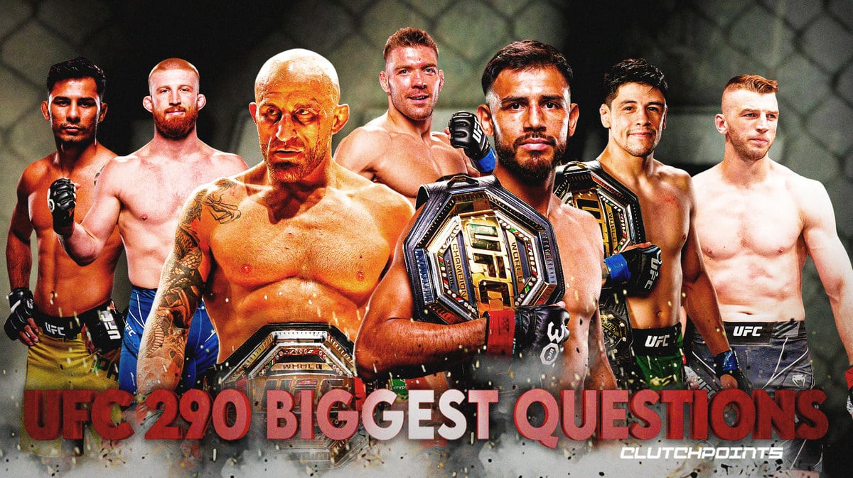 UFC 290, Alexander Volkanovski, Brandon Moreno, Yair Rodriguez