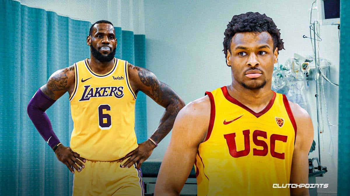 Bronny James, LeBron James, USC Basketball, Bronny James health, Bronny James cardiac arrest