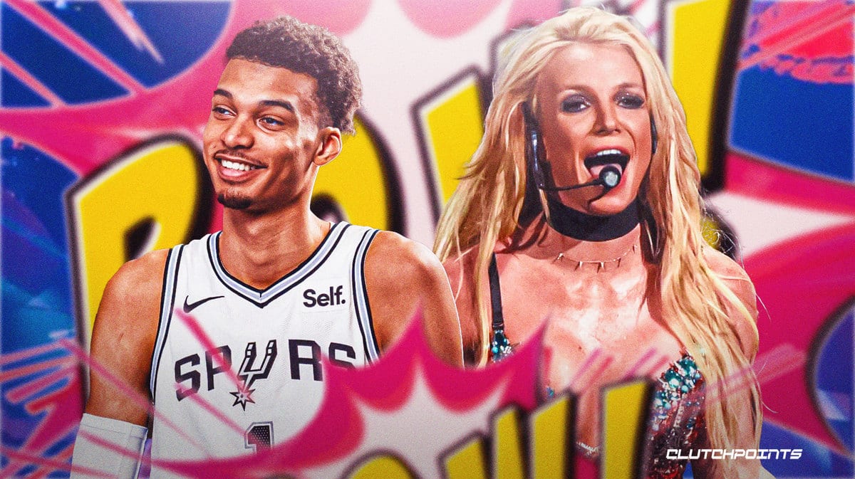 Victor Wembanyama, Britney Spears, San Antonio Spurs